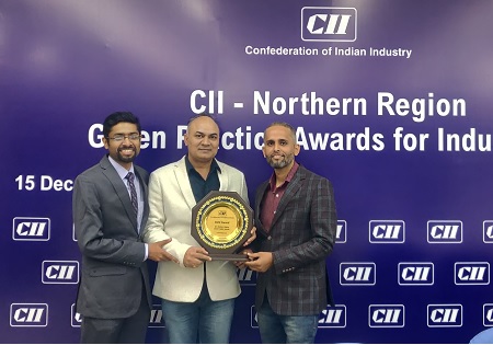 ITC Haridwar Unit wins at CII-Northern Region Green Practices Award-2022